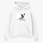 Толстовка худи оверсайз