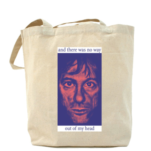 Сумка шоппер с принтом No Way