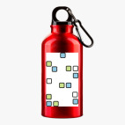 Металлическая бутылка 400 мл UV-DTF