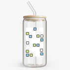 Банка с бамбуковой крышкой