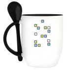 Кружка с ложкой