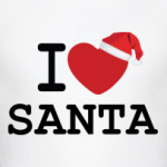 Новогодний принт I Love Santa