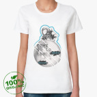 Женская футболка органик