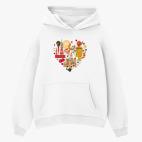 Толстовка худи оверсайз