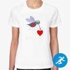 Женская спортивная футболка