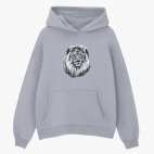 Толстовка худи оверсайз