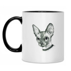 Кружка двухцветная