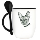 Кружка с ложкой