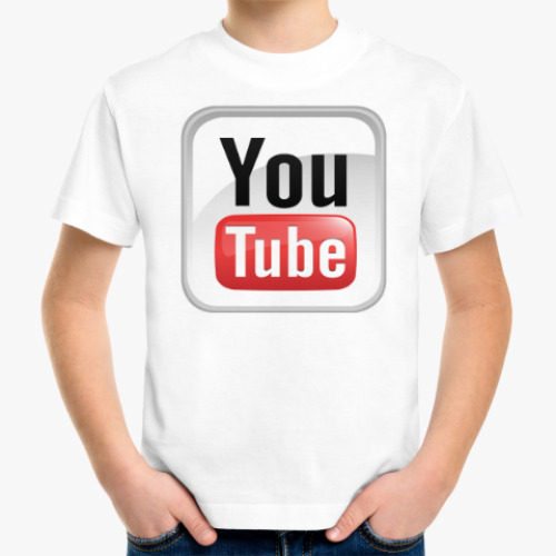 Детская футболка YouTube