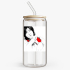 Банка с бамбуковой крышкой