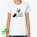 Женская футболка органик