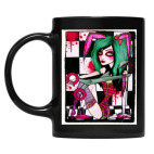 Кружка цветная UV-DTF