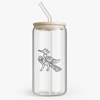 Банка с бамбуковой крышкой