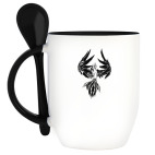 Кружка с ложкой