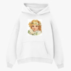 Толстовка худи оверсайз