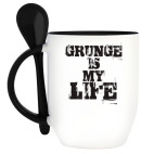 Кружка с ложкой