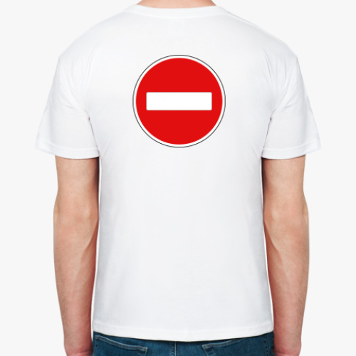 Футболка с принтом «Кирпич»