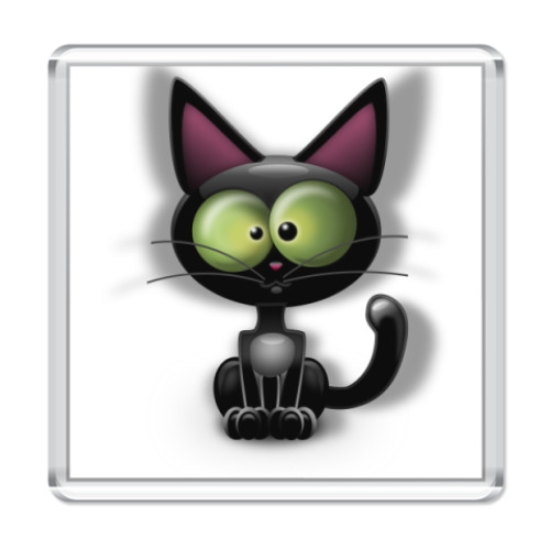 Магнит с принтом Аука