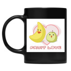 Кружка цветная UV-DTF