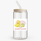 Банка с бамбуковой крышкой