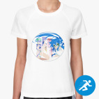 Женская спортивная футболка