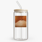 Банка с бамбуковой крышкой