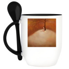 Кружка с ложкой