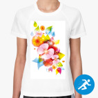 Женская спортивная футболка