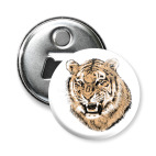 Магнит-открывашка 58 мм Тигр