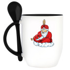 Кружка с ложкой