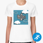 Женская спортивная футболка