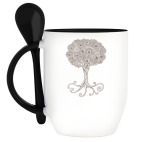 Кружка с ложкой