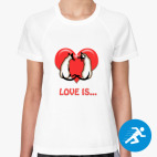 Женская спортивная футболка