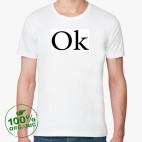 Мужская футболка органик