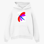 Толстовка худи оверсайз