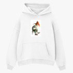 Толстовка худи оверсайз