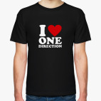 Классическая футболка One direction