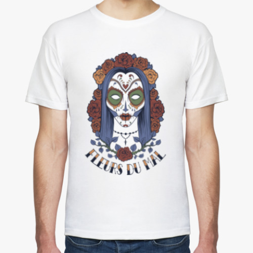 Футболка с принтом Fleurs Du Mal