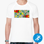 Мужская спортивная футболка