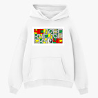 Толстовка худи оверсайз