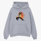 Толстовка худи оверсайз