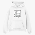 Толстовка худи оверсайз