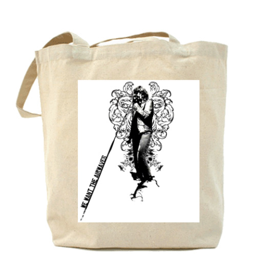 Сумка шоппер с принтом Airwaves Холщовая сумка