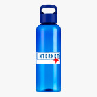 Прозрачная спортивная бутылка