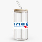 Банка с бамбуковой крышкой