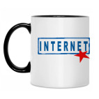 Кружка двухцветная