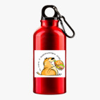 Металлическая бутылка 400 мл UV-DTF