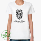 Женская футболка органик