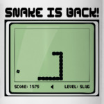Ретро-принт SNAKE IS BACK!
