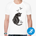 Мужская спортивная футболка